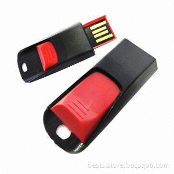 Mini Secure USB Flash Drives, 512MB to 64GB, with 10-year Data Retention, in Various Colors